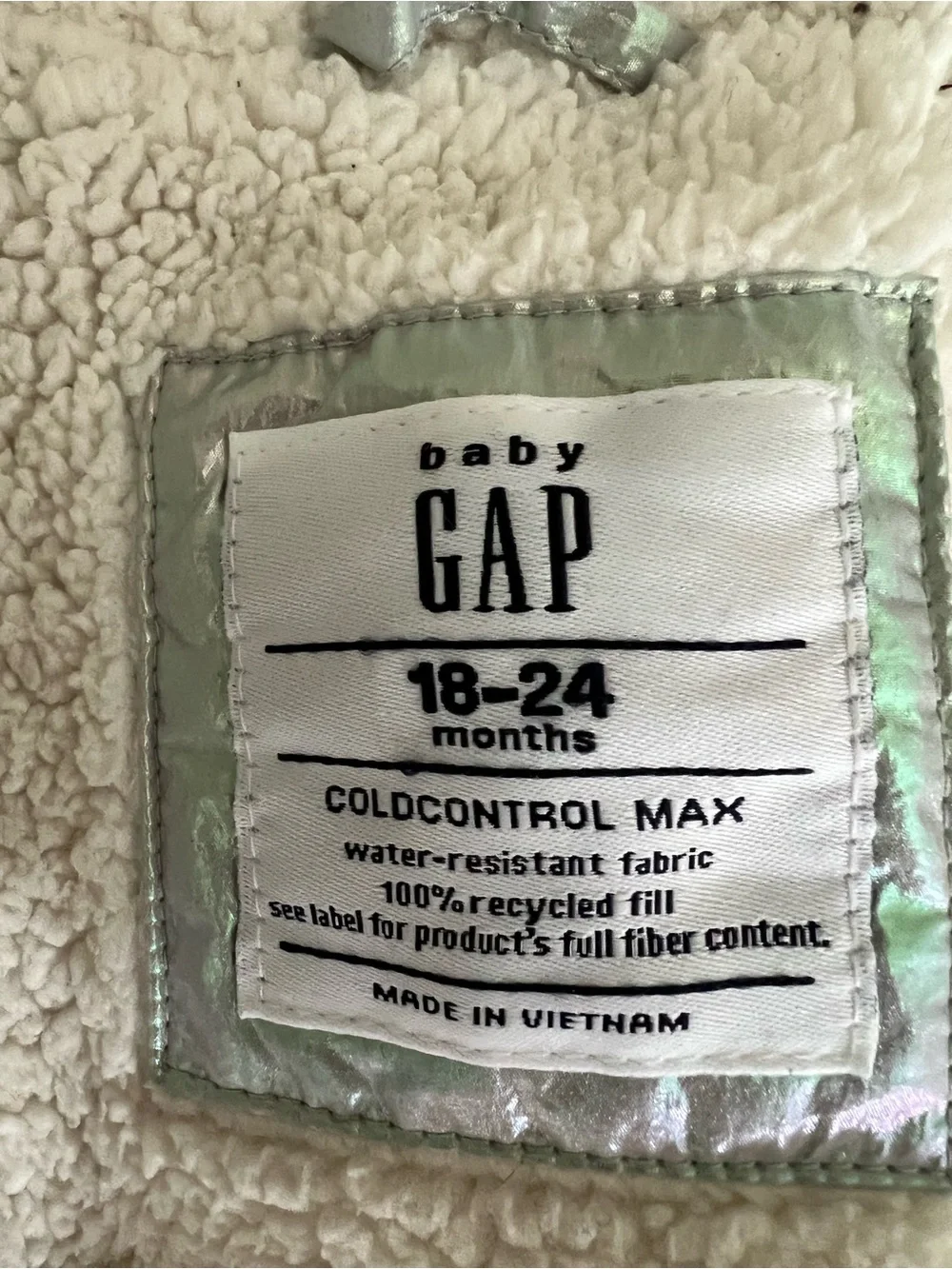 GAP baby cold